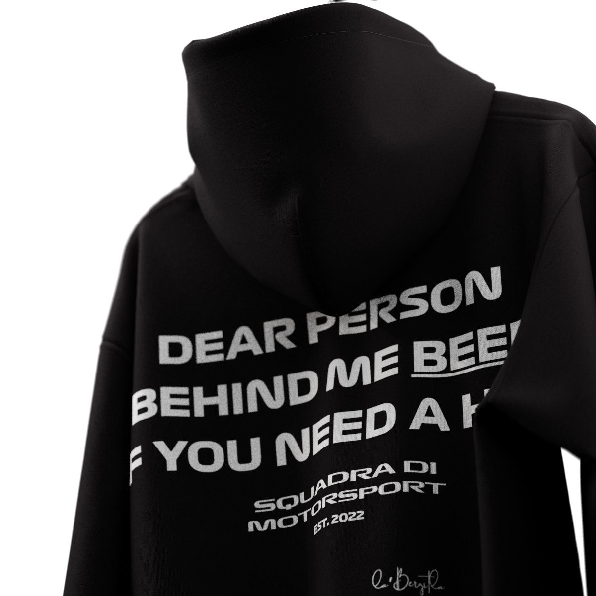 Beep If You Need A Hug Hoodie - Black