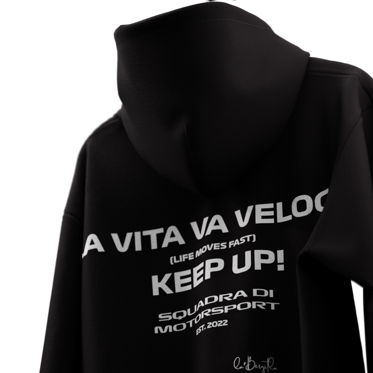 La Vita Va Veloce - Black