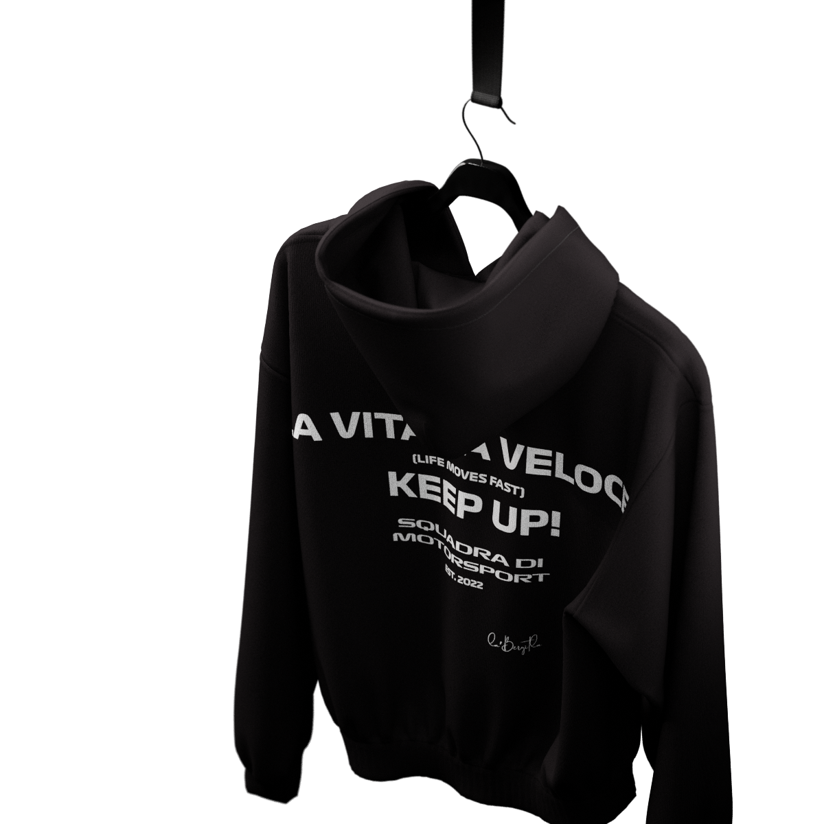 La Vita Va Veloce - Black