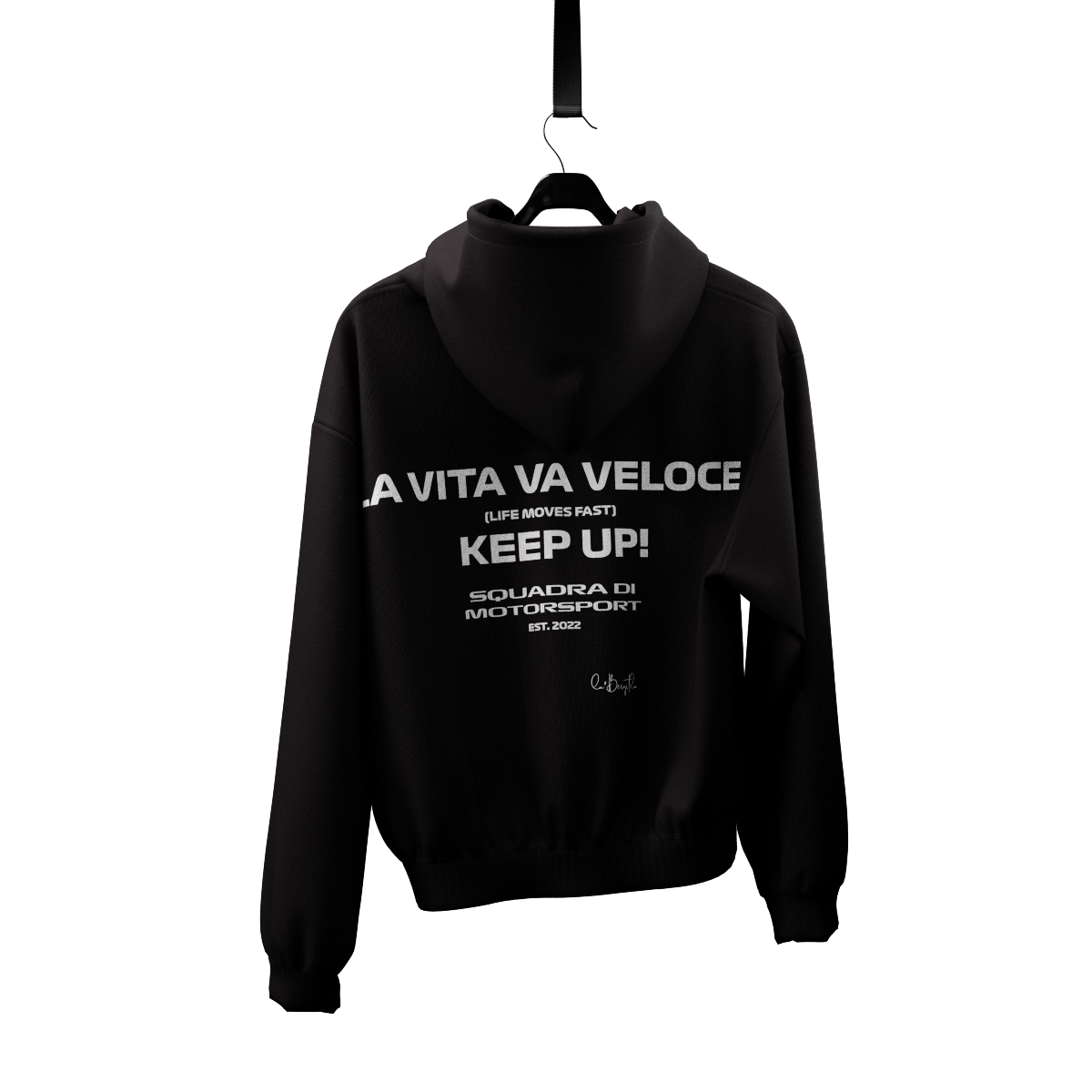 La Vita Va Veloce - Black