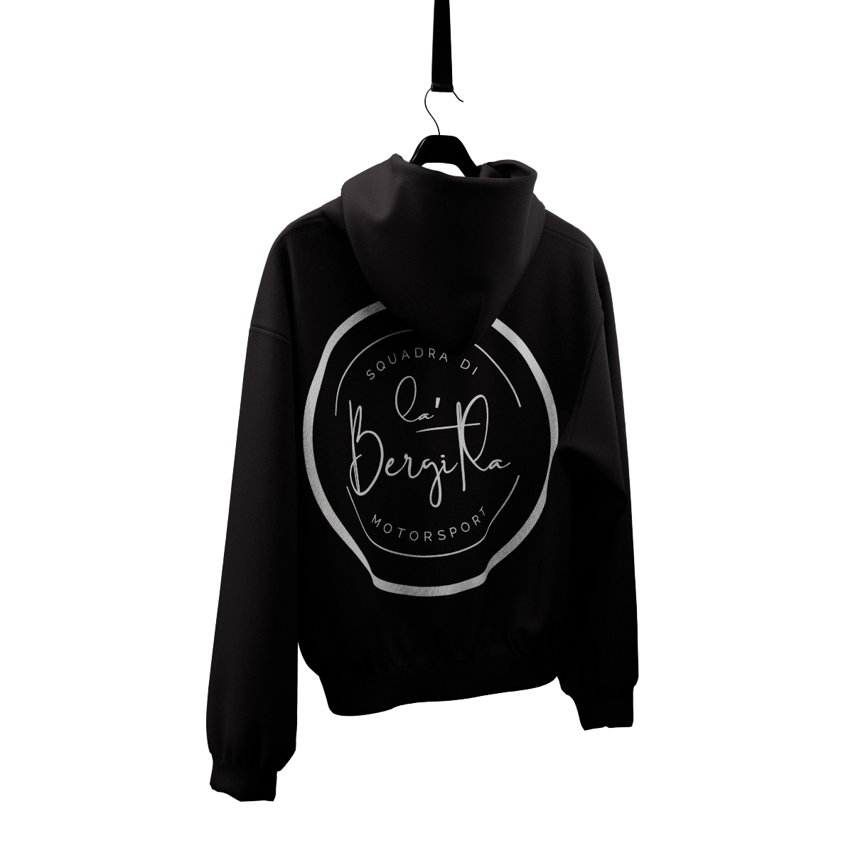 La’Bergitla Team Hoodie by Square Di Motorsport - Black