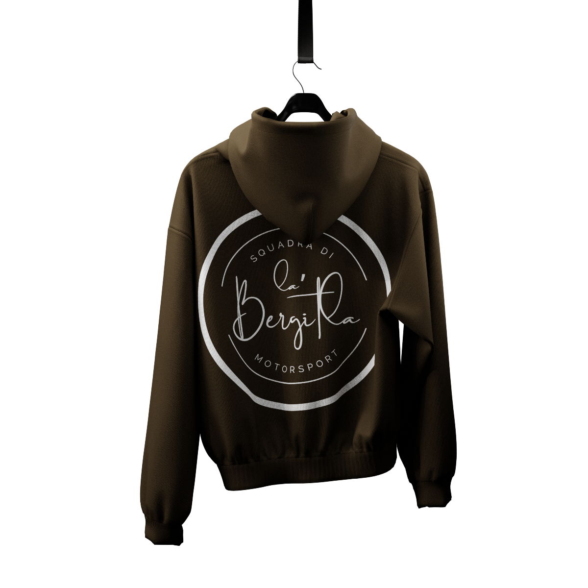 La’Bergitla Team Hoodie by Square Di Motorsport - Brown