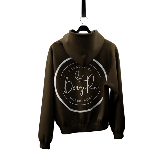 La’Bergitla Team Hoodie by Square Di Motorsport - Brown