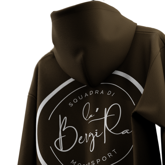 La’Bergitla Team Hoodie by Square Di Motorsport - Brown
