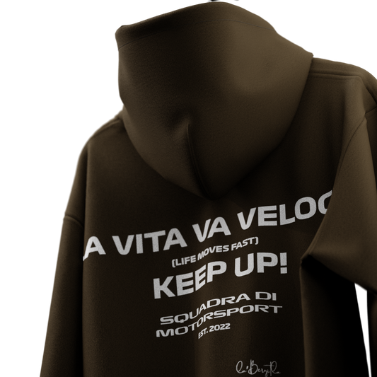 La Vita Va Veloce - Brown