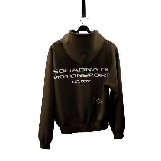 Squadra Di Motorsport Core Hoodie - Brown
