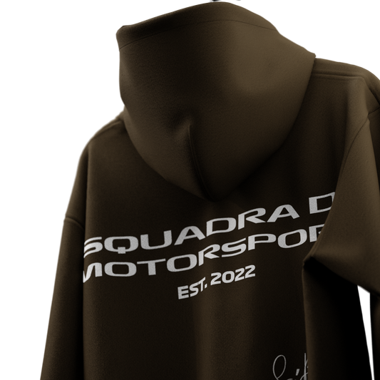 Squadra Di Motorsport Core Hoodie - Brown