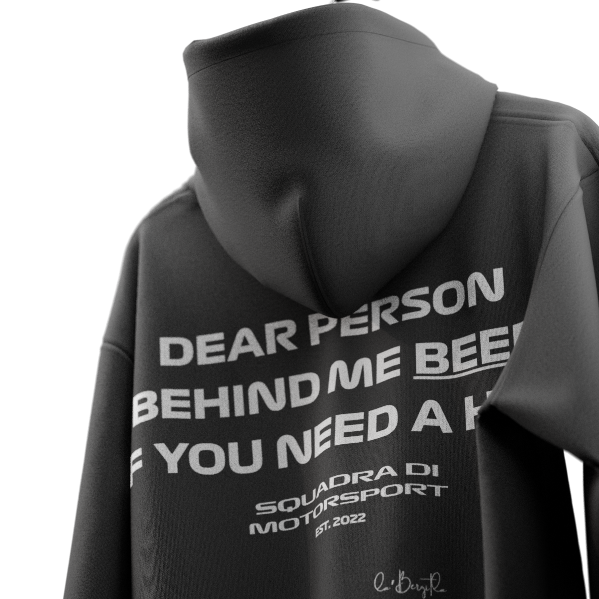 Beep If You Need A Hug Hoodie - Grey