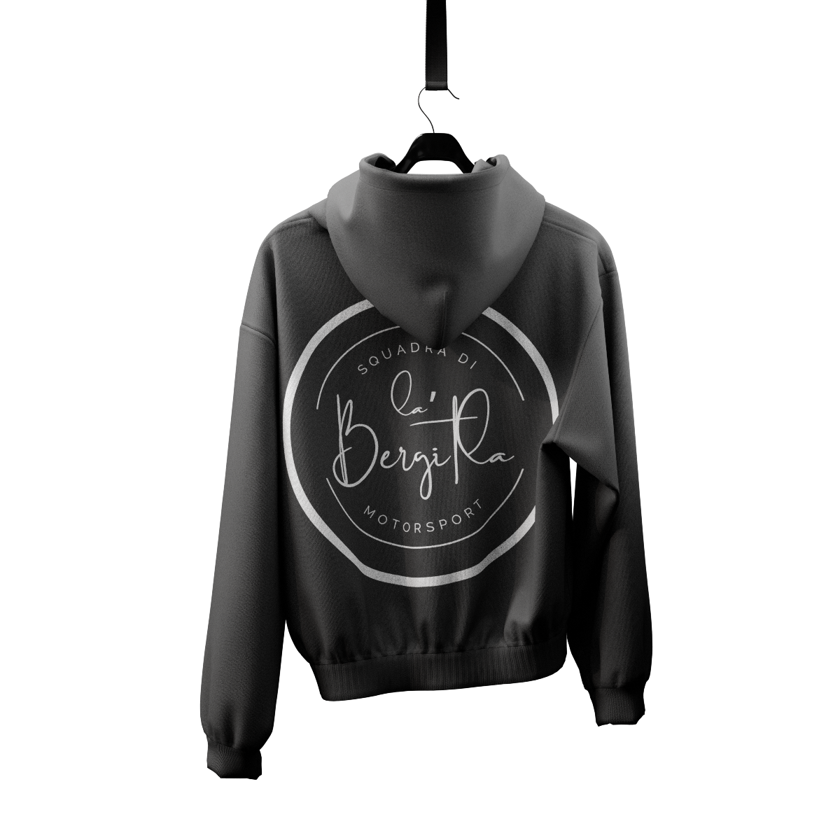 La’Bergitla Team Hoodie by Square Di Motorsport - Grey