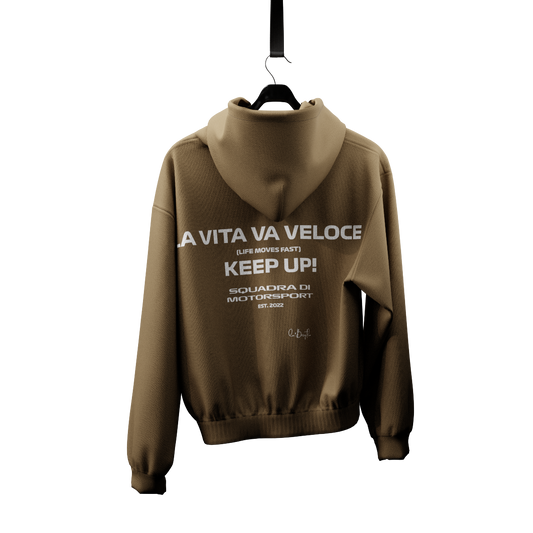 La Vita Va Veloce - Beige