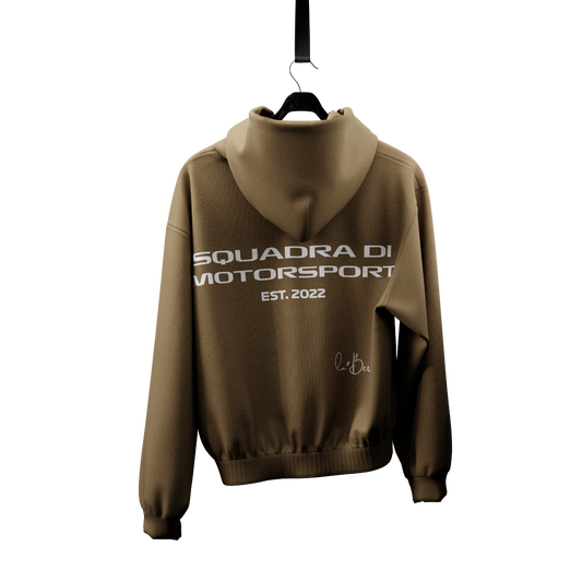 Squadra Di Motorsport Core Hoodie - Beige